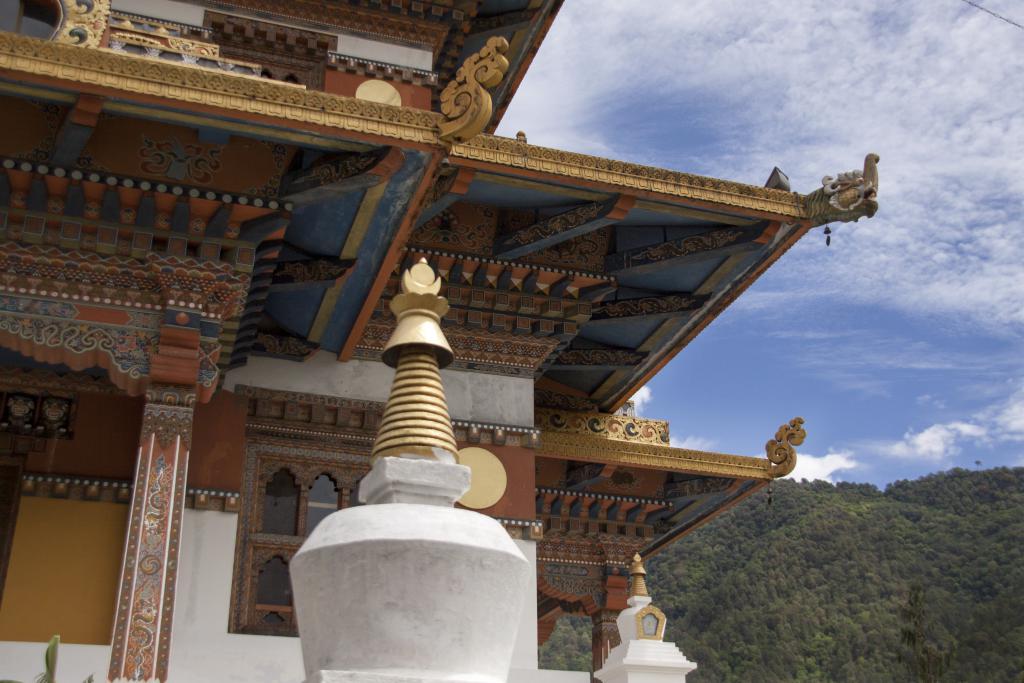 Monastère de Nyizergang, vallée de Punakha [Bhoutan] - 2017