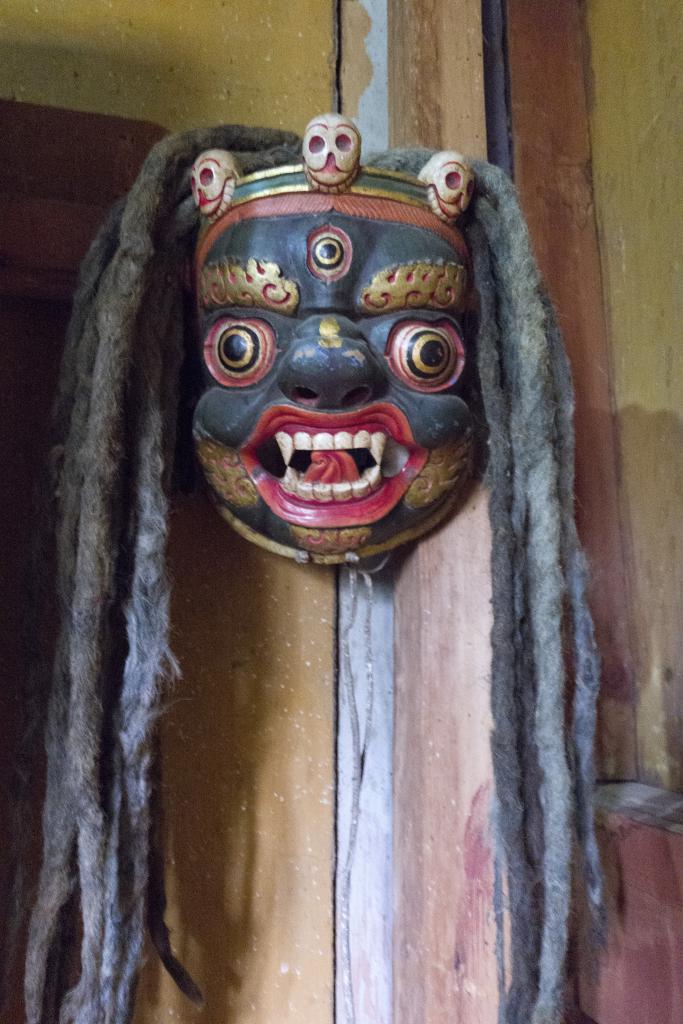 Masque, vallée de Tang [Bhoutan] - 2017