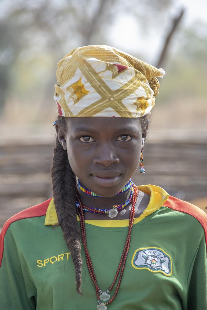 Jeune fille peul, près de Tanguieta [Bénin] - 2018