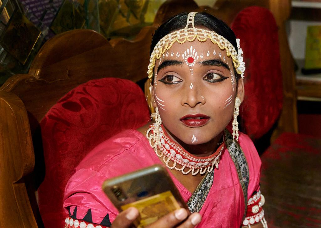 Danseurs de Raghurajpur [Orissa, Inde]