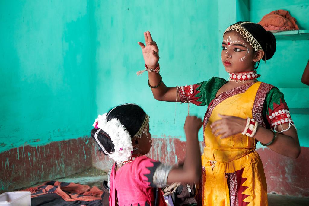 Danseurs de Raghurajpur [Orissa, Inde] 