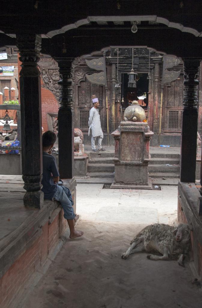 Le temple de Chèvres, Kathmandu
